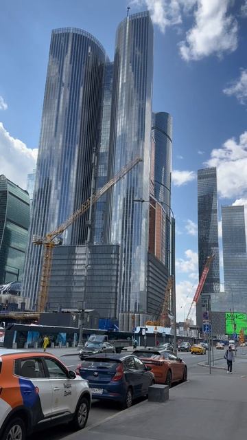 Масштабная стройка в Москва-Сити!😱