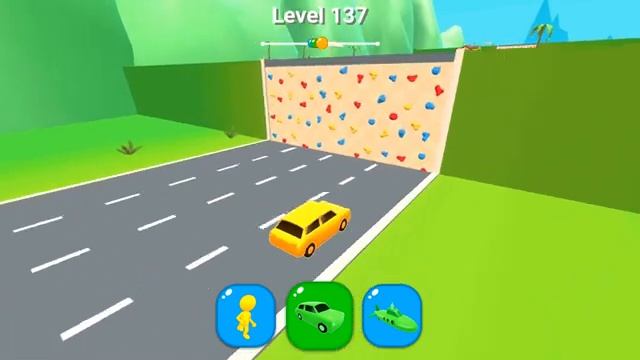 FUNNY GAMES - SHAPE SHIFTING RUN All Levels Gameplay Walkthrough Android, ios max Level 137