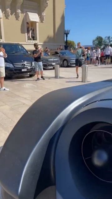 Batman enjoying day off in Monaco!