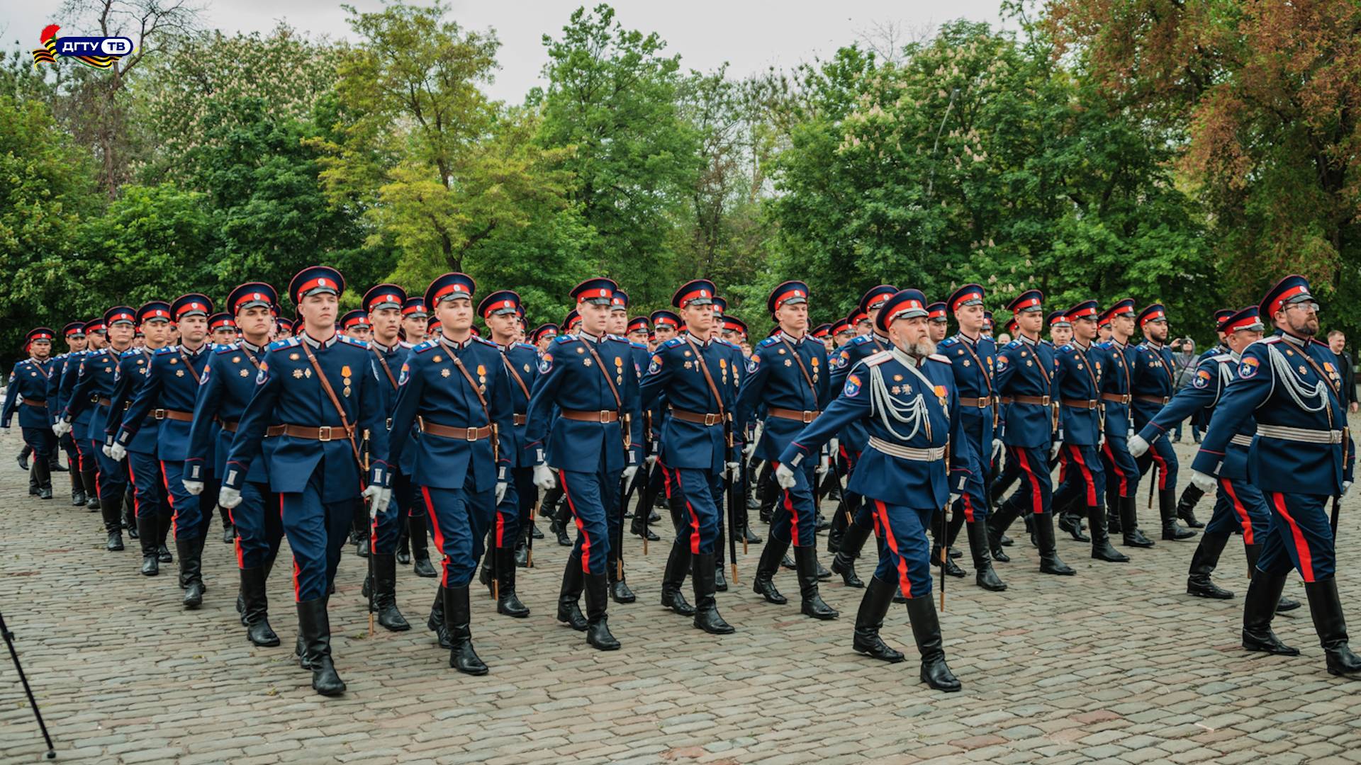 Встреча парадного расчёта из Москвы
