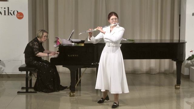С.Шаминад Концертино для флейты. Маргарита Рыбина, А. Бухарова.