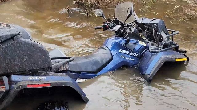 УТОПИЛИ КВАДРОЦИКЛ BRP CAN-AM. CF MOTO X8. CF MOTO 500. HISUN 800. ПОЕЗДКИ