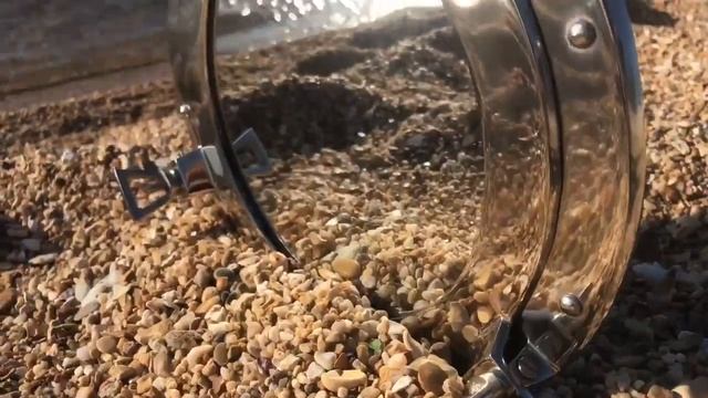 Зеркало иллюминатор никелированное
