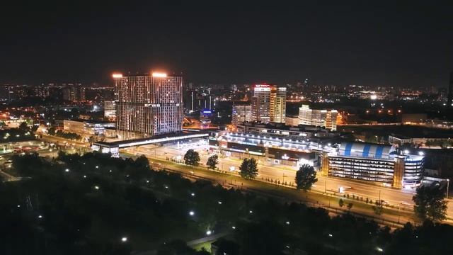 Ночная Москва