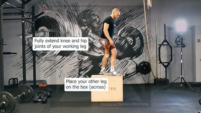Lateral Box Step Over (Перешагивания БОКОВЫЕ через бокс без вес?