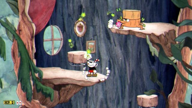 Run n' Gun Дерево (Проблемы в верхах) в Cuphead (#6)