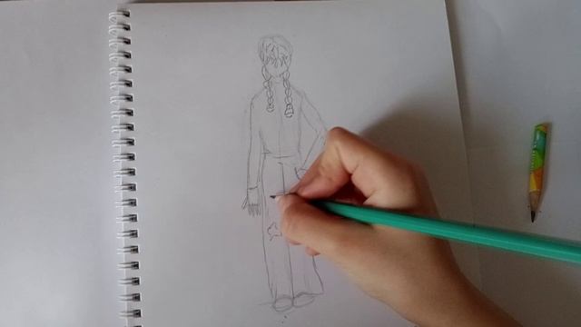 как нарисовать человека часть 2