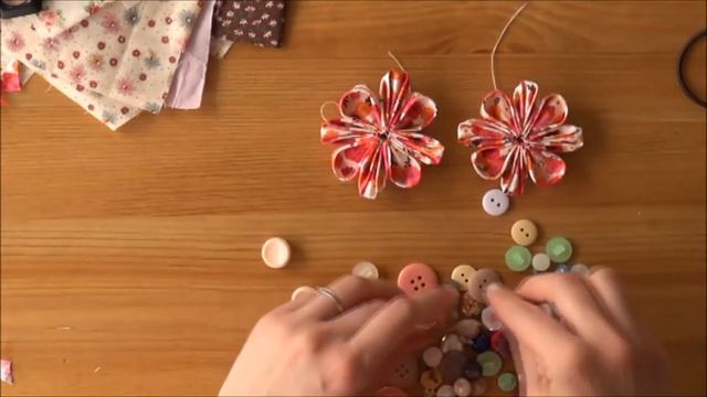 Цветы канзаши не из лент. Украшения с ними. Просто и оч?