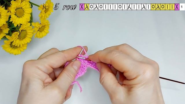 Поло  ажурним візерунком  + СХЕМА/ Polo shirt with openwork pattern + dia