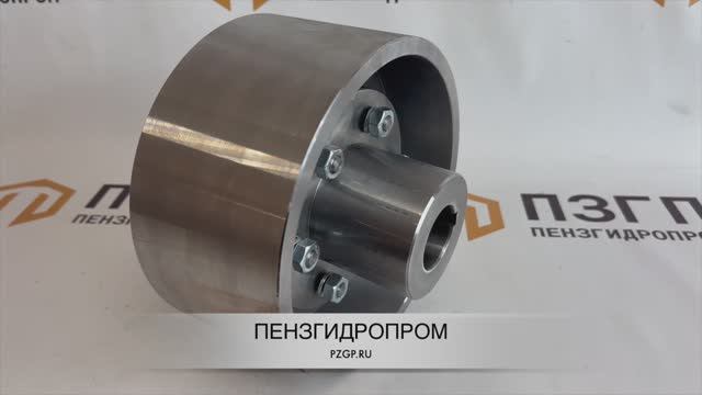 Муфта упругая втулочно-пальцевая с тормозным шкивом МУВП-Т-200-250-38-1-38-2