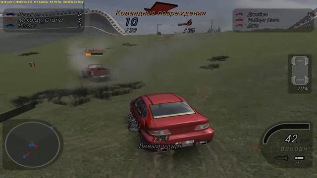 Прохождение Crashday № 4