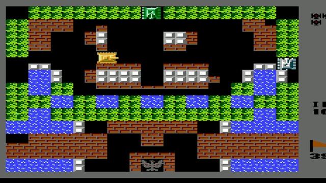 Googie City (Battle City Hack) (NES, 1985) Уровень 39