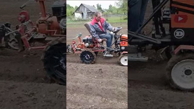 Ежирование картофеля на новых колёсах