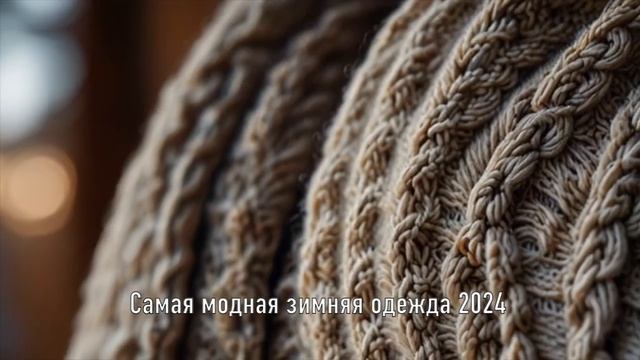 Самая модная зимняя одежда 2024