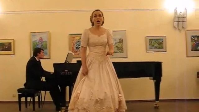 Метнер, Лишь розы увядают. Поёт Алёна Громова-Роля, кон