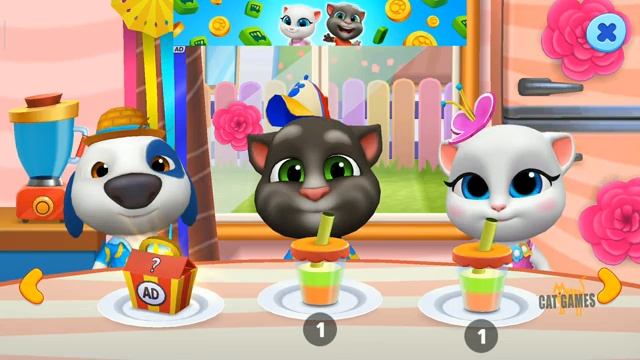 My Talking Tom Friends NEW UPDATE STICKERS - Episode 115 (iOS,Android) Gameplay Walkthrough