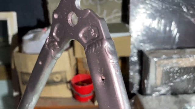 Покраска велосипедной рамы в базовый цвет
