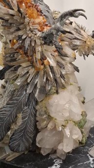 ОРЁЛ ШИКАРНЫЙ и горного Хрусталя и бронзы❤️🔥