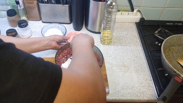 Рубленые котлетки из куриной печени
