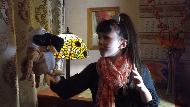 Басня "Ворона и лисица" И.Крылов исп. Мария Кузнецова (8 лет), театр дома