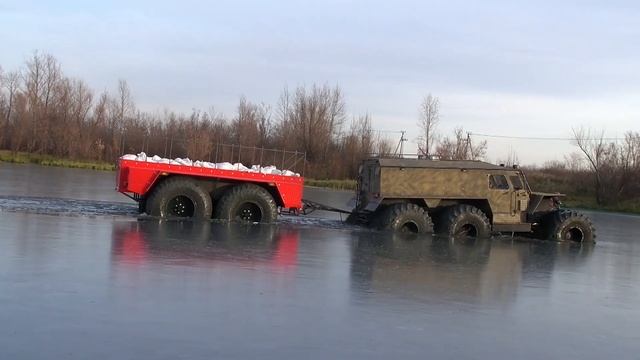 ХИЩНИК С ГРУЗОМ БОЛЕЕ 9 ТОНН ПО БЕЗДОРОЖЬЮ