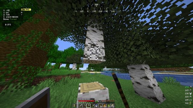 Sneaky #59 Minecraft У нас появились саженцы деревьев, теперь мы может их растить