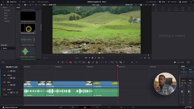 Davinci resolve - 3.7 -Inspector Tab (Обучение)
