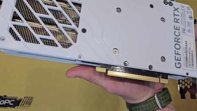 nVidia Palit GeForce RTX 4070 WHITE OC 12GB! — сделано в Clipchamp