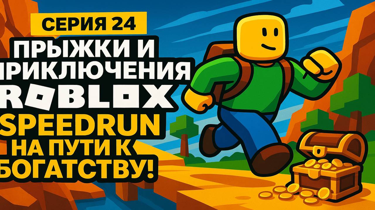 Roblox: Перезагрузка | 24 Серия: Прыжки и приключения — Speedrun на пути к богатству!