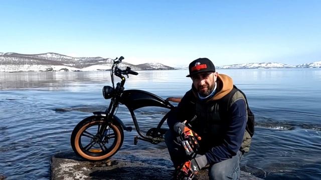 Fat bike IkingI EBA218 | первые эмоции | влог 1