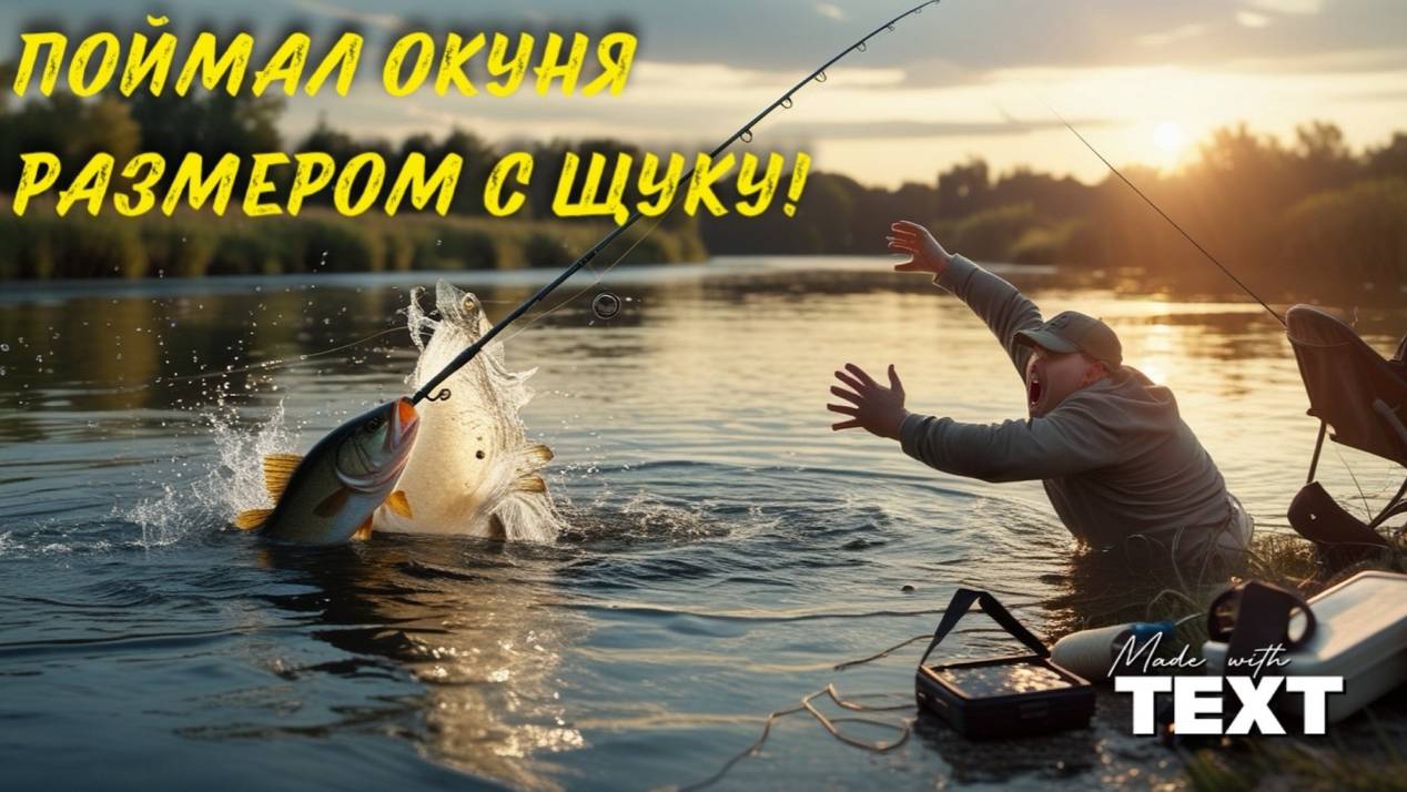 Поймал ОКУНЯ размером с ЩУКУ! 😱 Невероятный улов – такого вы еще не видели!