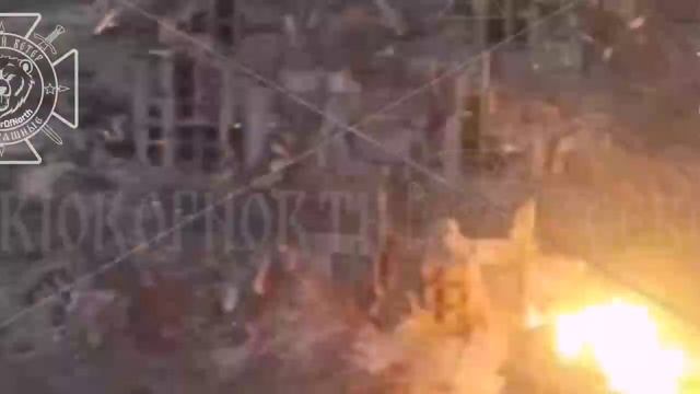Бои на Волчанском направлении:операторы РФ ударных БпЛА уничтожают живую силу ВСУ,укрывшуюся в подва
