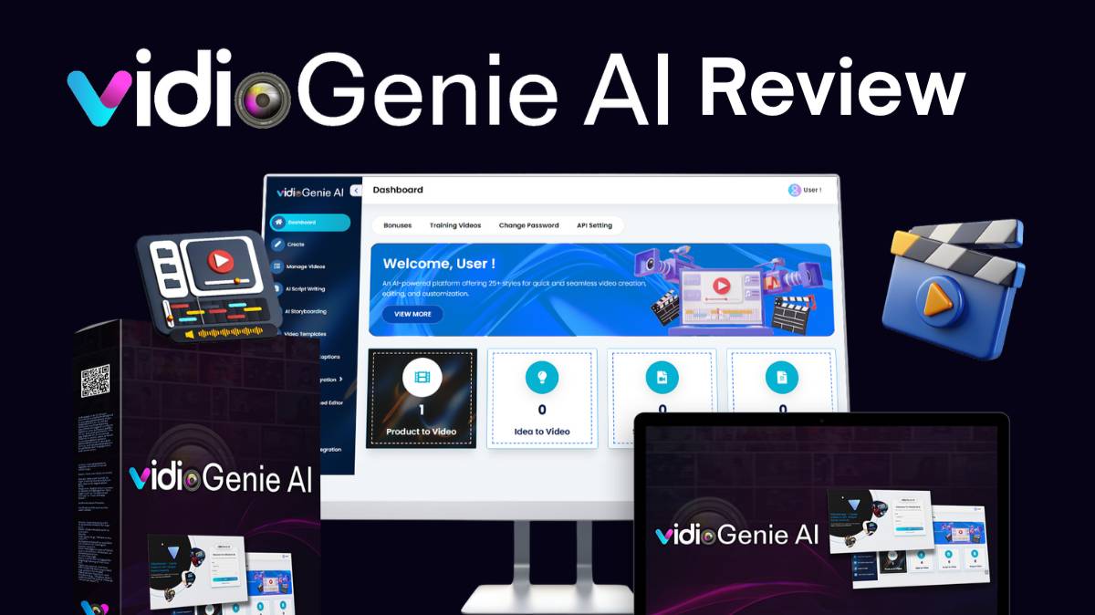 _VidioGenie AI DEMO_ Create Stunning AI Videos in 60 Seconds! (25+ Ways)_