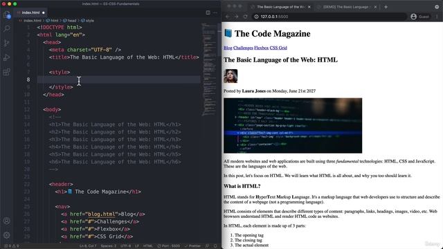 023 Inline, Internal and External CSS