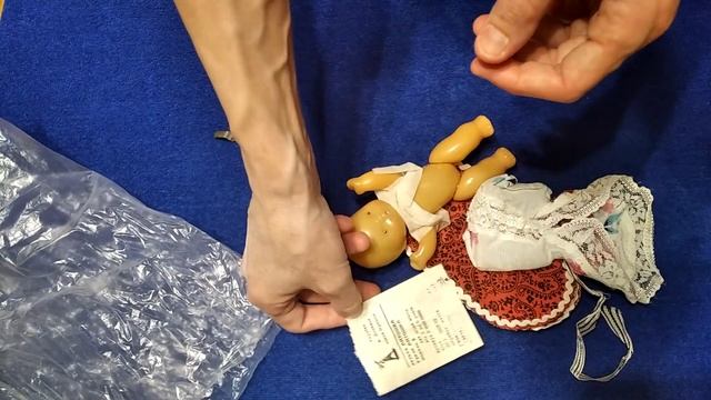 Распаковка пупса СССР "Антошка" Донецкого завода игру?