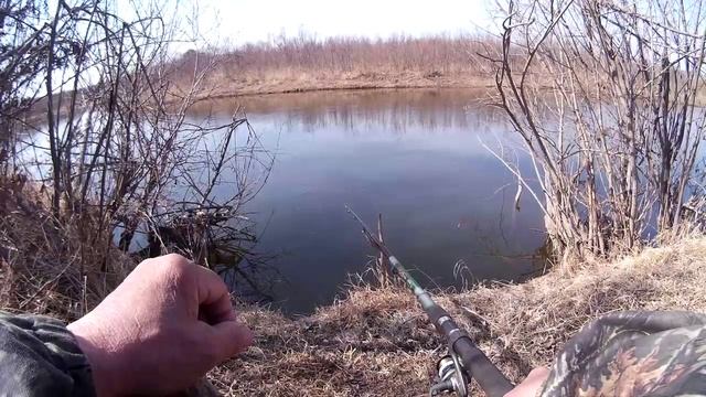 Рыбалка на Куде в конце апреля