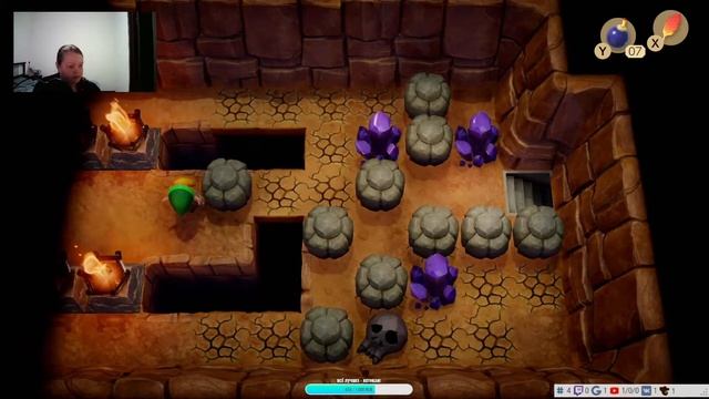 Линк, проснись! | The Legend of Zelda: Link's Awakening (Стрим третий)