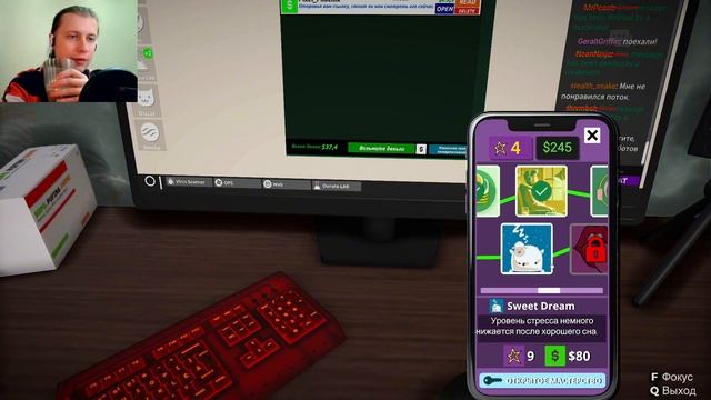 МОЯ ПЕРВАЯ РЕКЛАМА НА СТРИМЕ /14/ Streamer Life Simulator 2