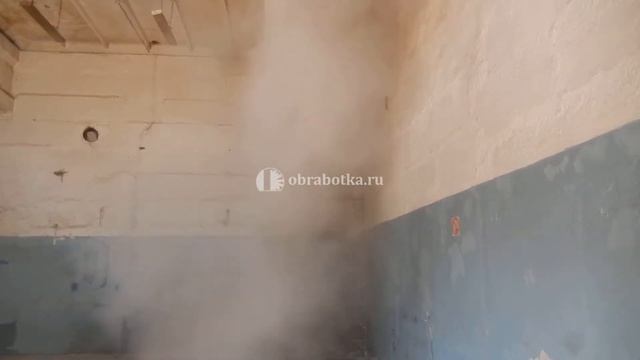 Пыль от пескоструя - obrabotka.ru