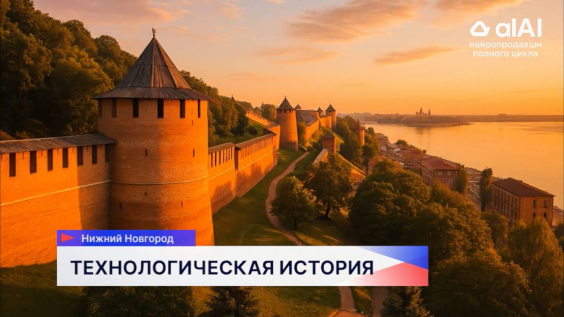Команда разработчиков создала видеоролики о Нижнем Новгороде с помощью искусственного интеллекта