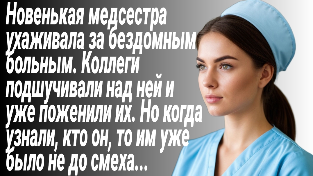 Истории из жизни/Новенькая медсестра ухаживала за бездомным, а он/Аудиорассказы/Жизненные рассказы