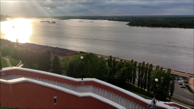 Чкаловская лестница в Нижнем Новгороде