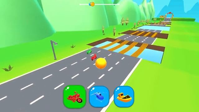 FUNNY GAMES - SHAPE SHIFTING RUN All Levels Gameplay Walkthrough Android, ios max C4IUCD