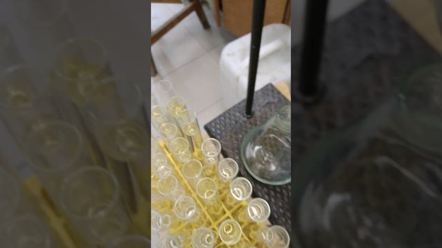 очистка продукта колоночной хроматографией и попытка выделить дополнительное количество экстракцией