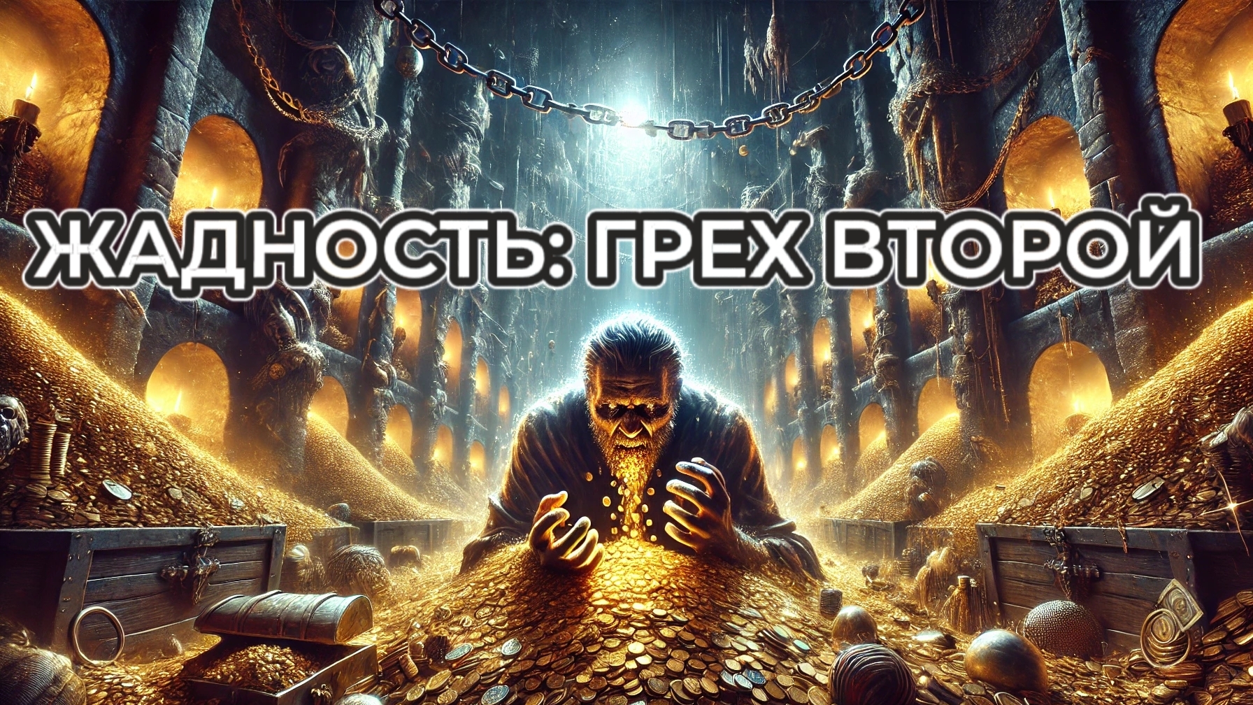 Стих: «Жадность: грех второй»