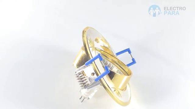 104A SS GD сатин серебро золото Electrostandard, обзор точечного с