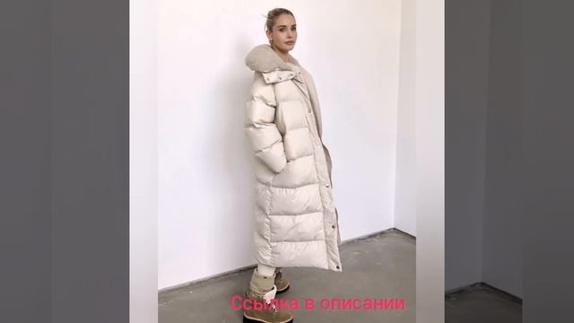 Женское зимнее пальто с меховым воротником, стильные ?