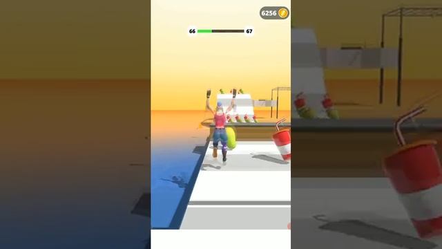 Fat 2 Fit 🍏🥤 All Levels Gameplay Android, ios 65-66 lv