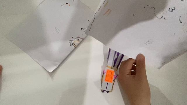 Наклейки из бумаги. ✂️