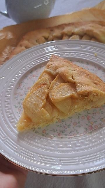 А у нас галета с яблоками к чаю!!! Рецепт в предыдущем видео!!!😋😋😋